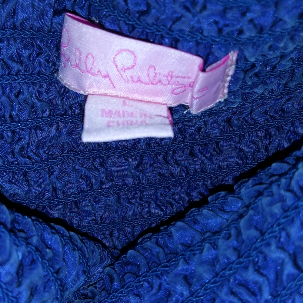 SOLD ON THE OTHER ONLINE SELLING APP. vintage Lilly Pulitzer tube top maxi dress